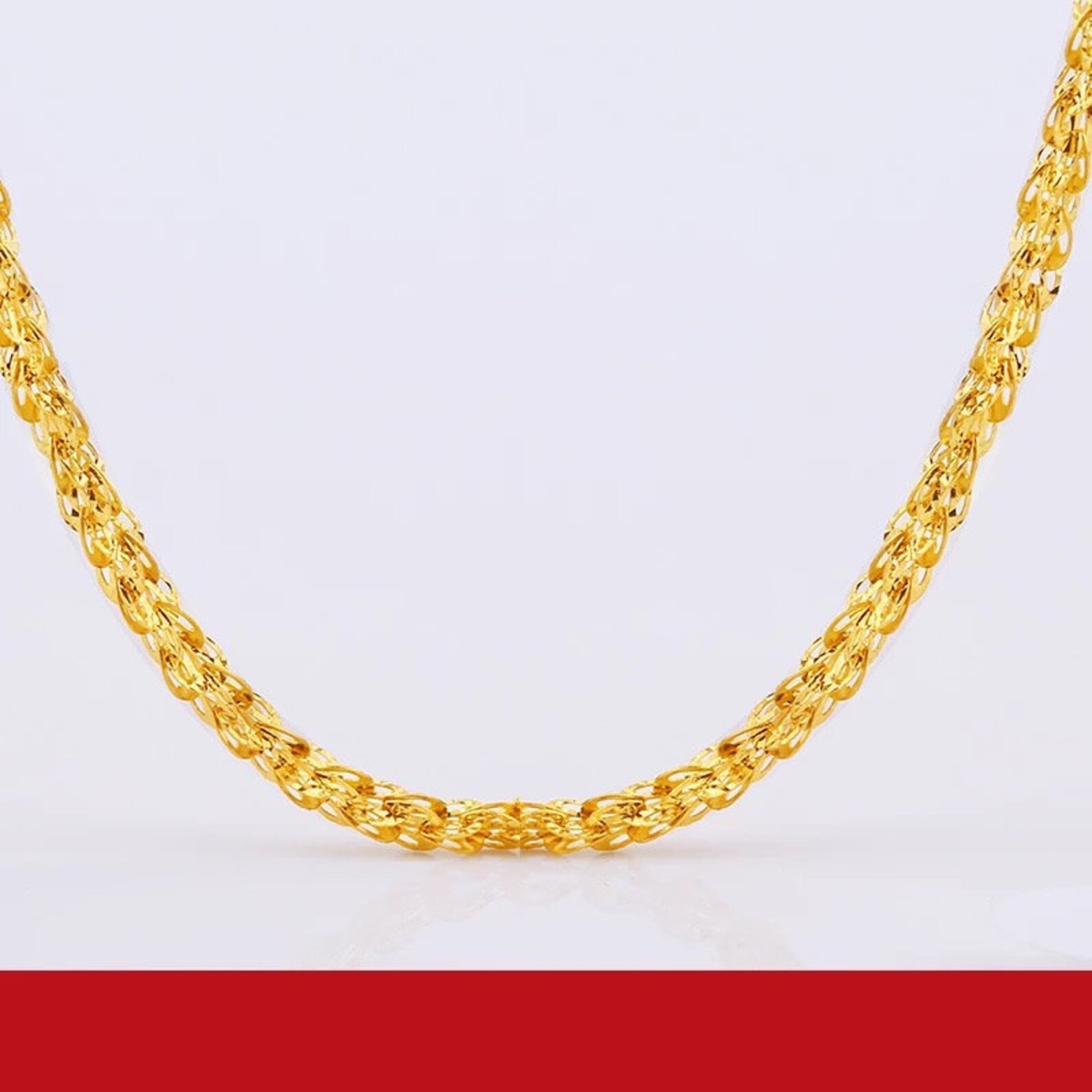 Gold Rope Chain 2k 24K Solid Gold Rope Chain , 24k Gold Chain – GMCRXG