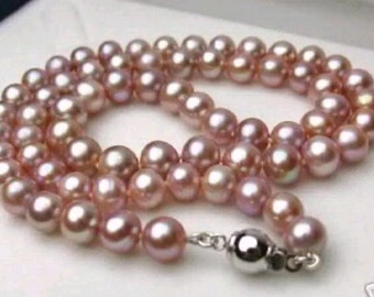 Beautiful Natural Pearls Jewelry Necklace Genuine Akoya 10 11mm 925 Sterling Silver Clasp 18” Women’s Gift