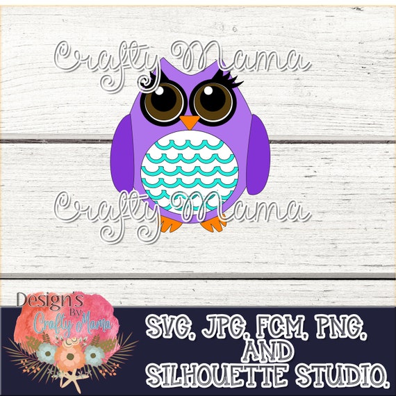 Download Free Cute Owl Design Svg Jpg Pdf Files Silhouette Studio Etsy SVG Cut Files
