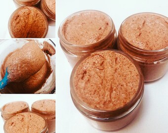 Moroccan Clay Face scrub/Apricot shells/Gentle/All Skin types /All Genders/Rhassoul clay / 60 ml