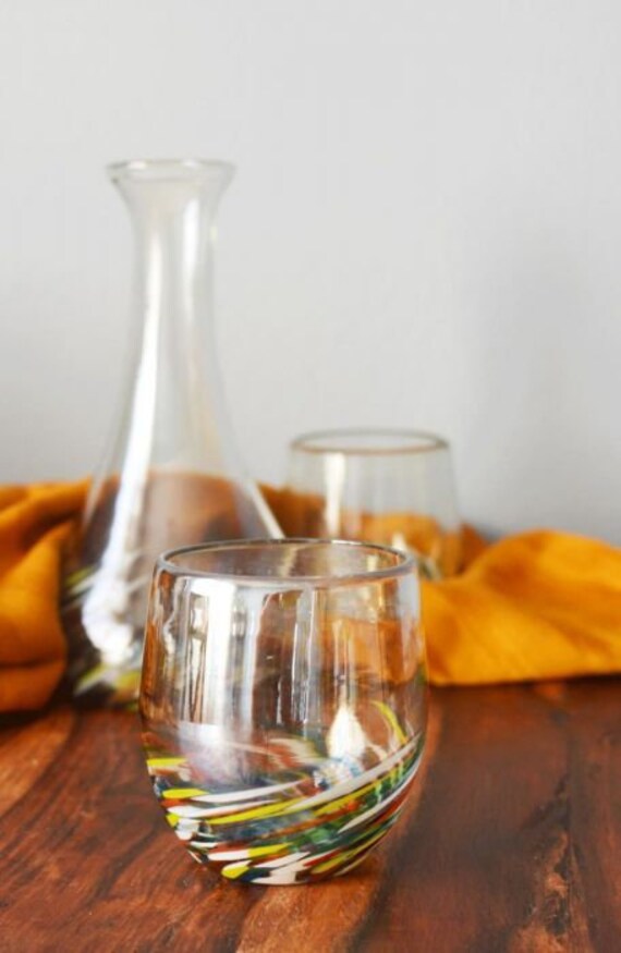 Soufflé À La Main Verre À Whisky,Verres À Rhum De Dégustation Avec