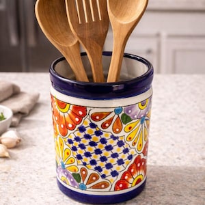 Porta utensilios de Talavera