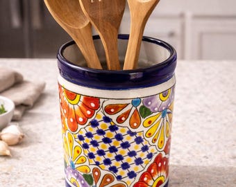 Porta utensilios de Talavera