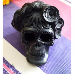 Teschio Barro Negro Muertos Calavera