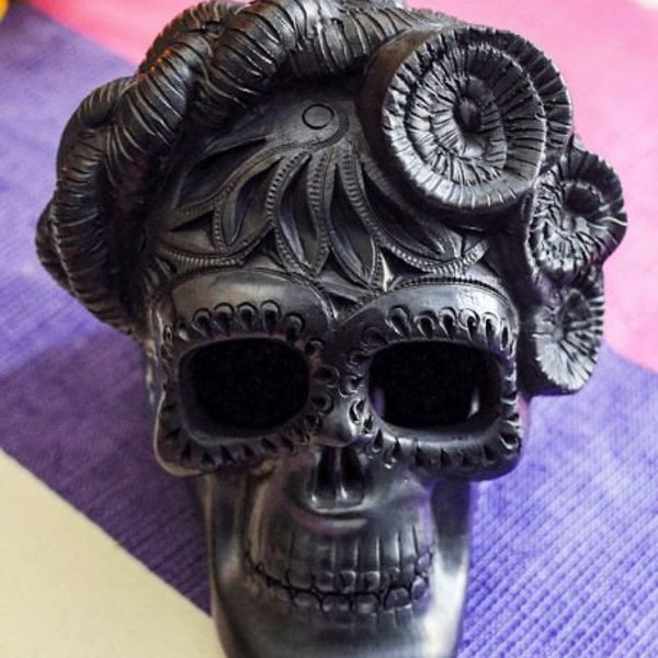 Barro Negro Muertos Calavera Skull