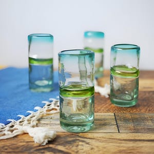 Hand Blown Shot Glasses