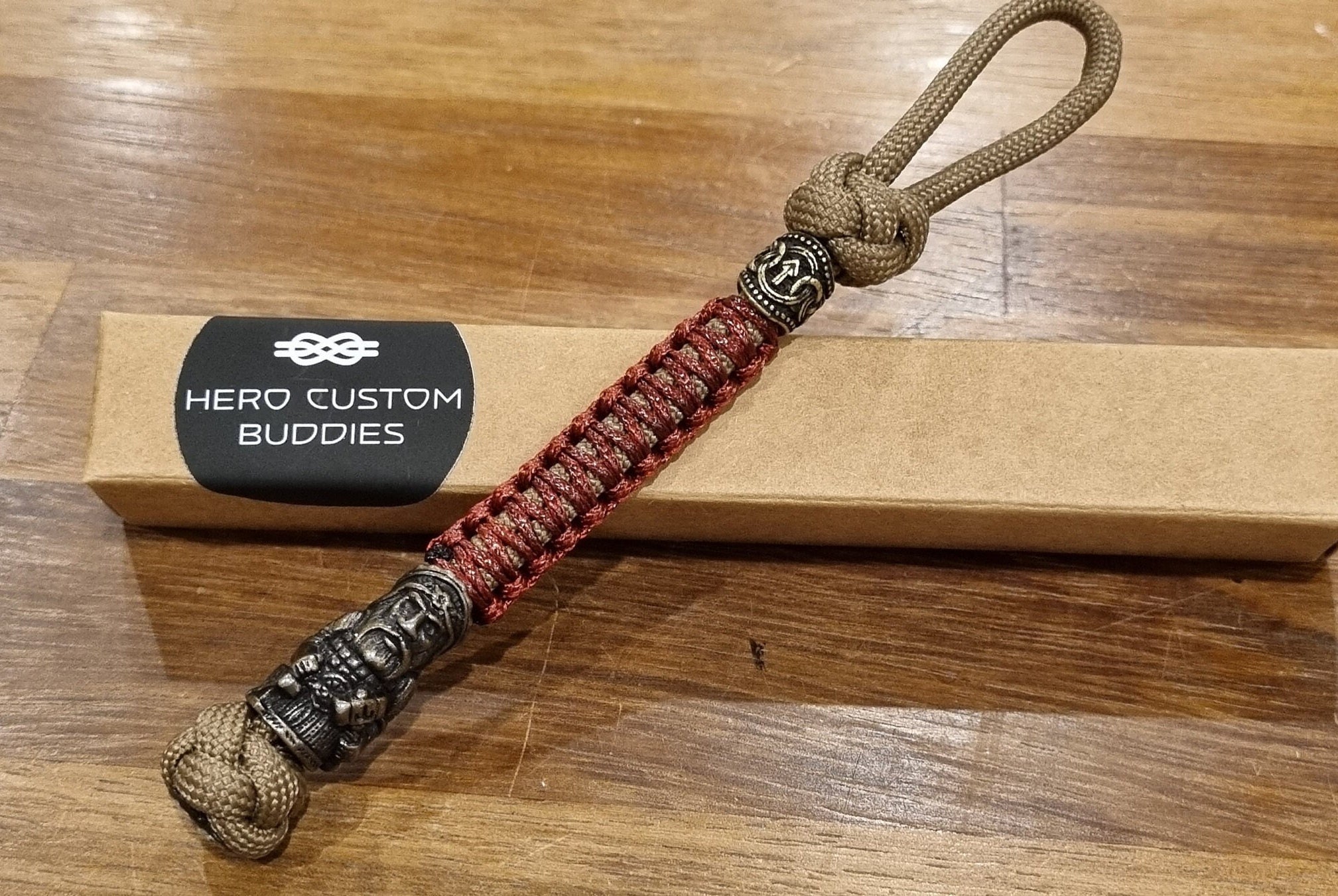 Lanyard Viking Paracord Viking Paracord Bead EDC Keychains Lanyard