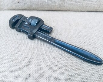 Vintage Record Adjustable Stillson Wrench No 10