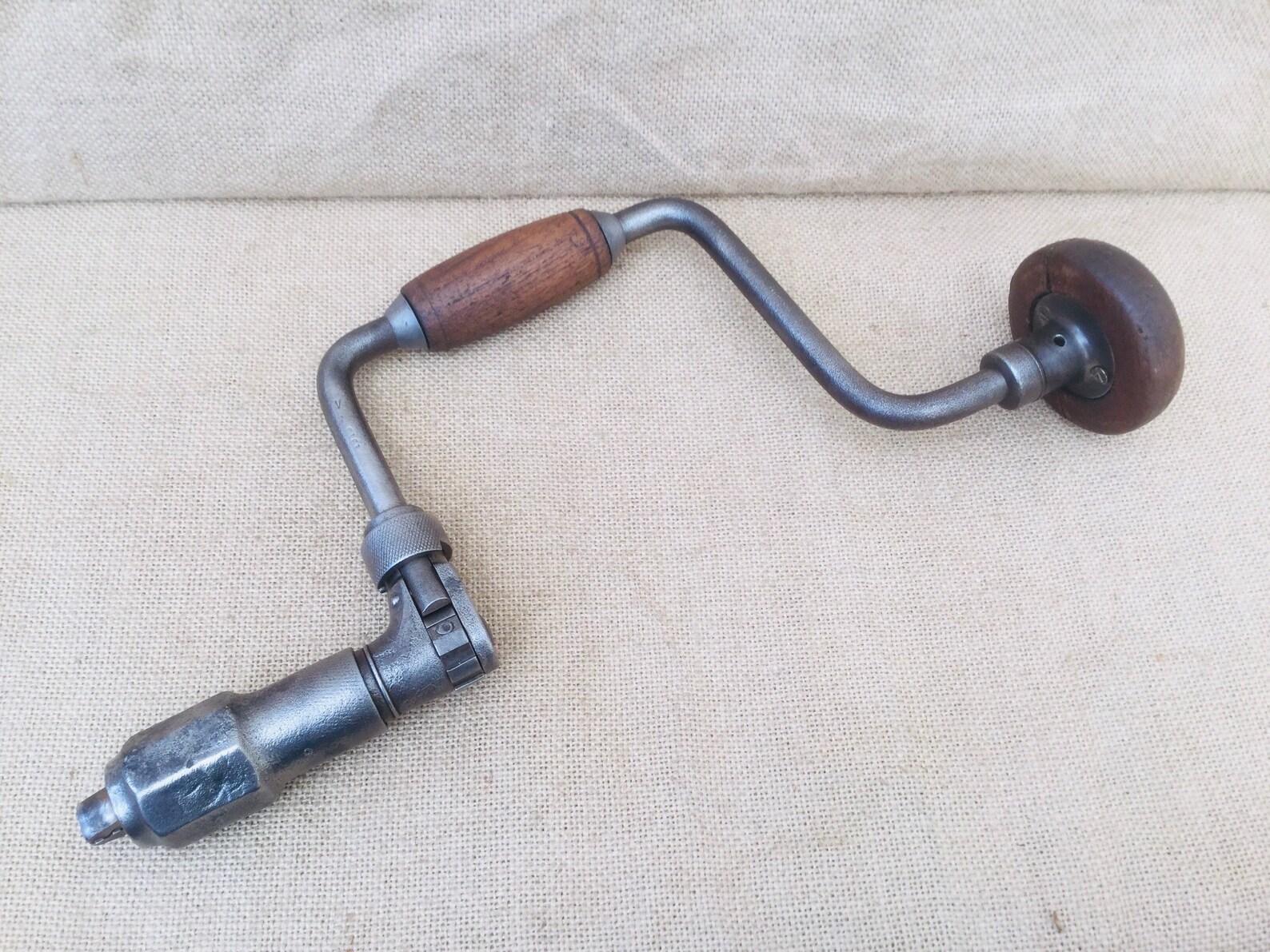Early Military 1915 Ratchet Brace With 10 Sweep Etsy