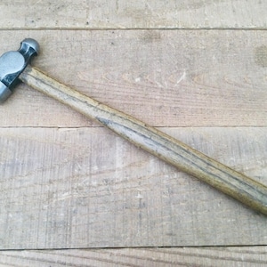 Vintage Brades Co 1773 4oz Cast Steel Ball Pein Hammer
