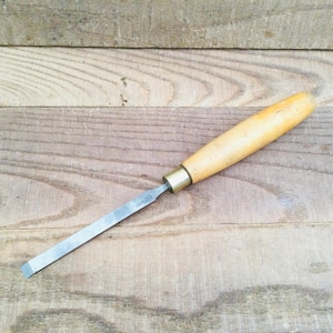 Vintage Marples & Sons 3/8” Boxwood Handle Carpentry Firmer Chisel