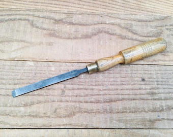 Vintage Marples & Sons Sheffield England 3/8” Carpentry Firmer Chisel