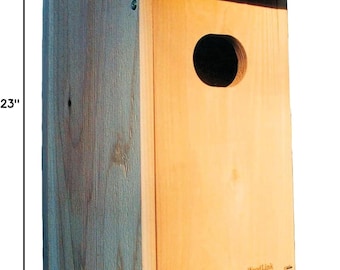 Caja nido para patos de bosque con cámara Wi-Fi Starlight integrada