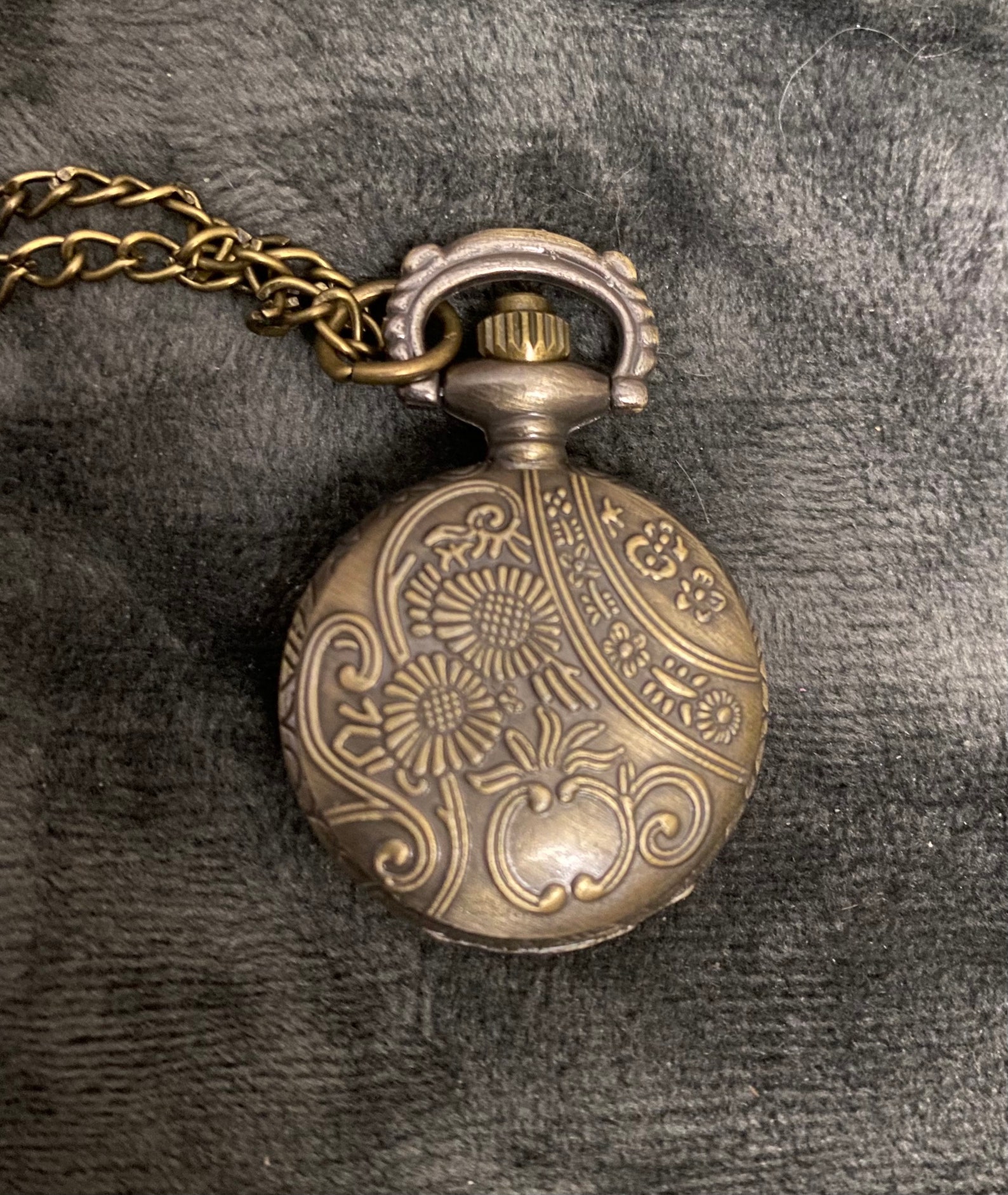 Vintage Eagle Pocket Watch New Battery Etsy
