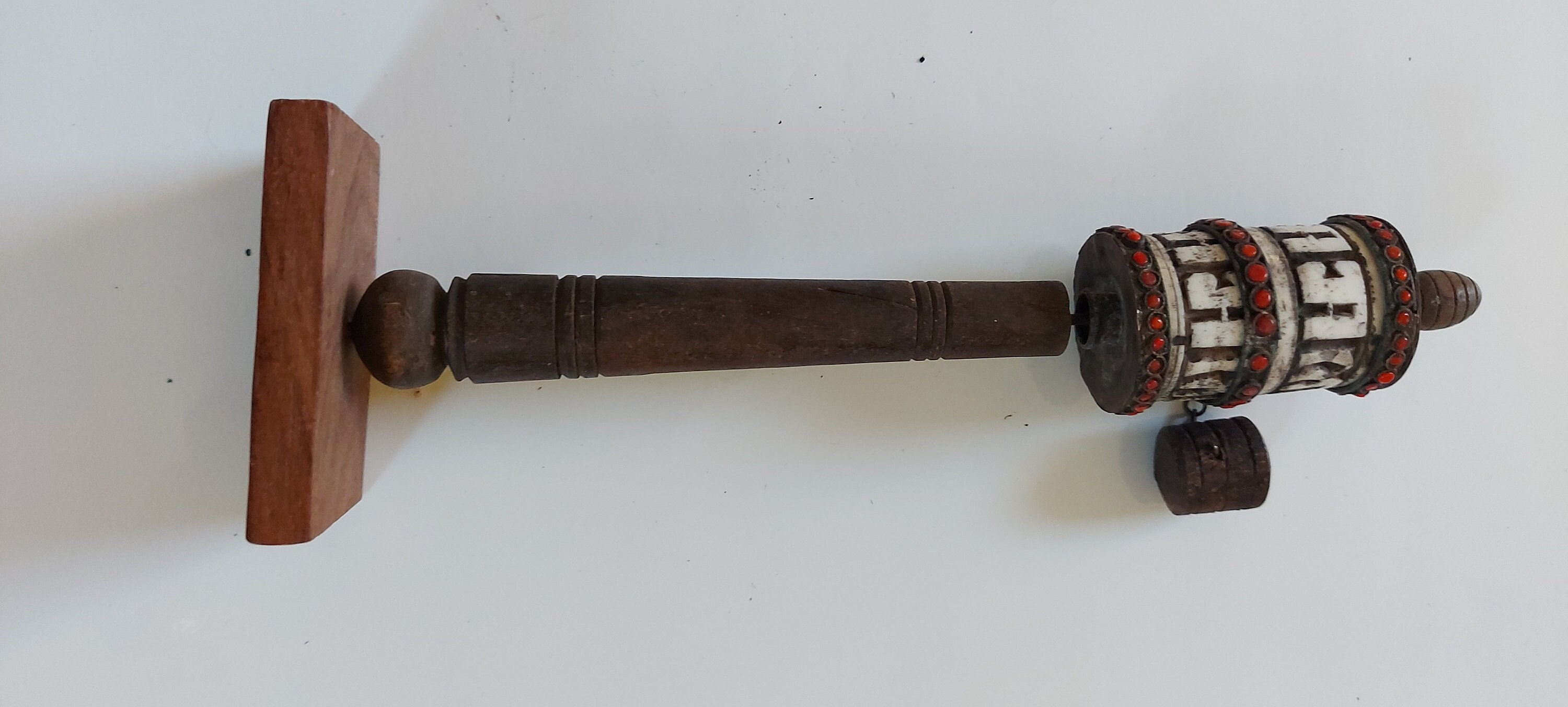 Tibetan Nepal Prayer mill wheel