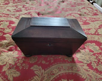 Tea caddy Georgian  or Victorian