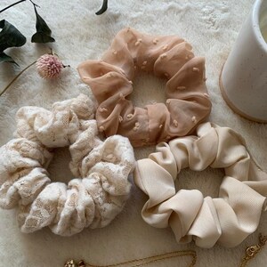 Bridal Scrunchie Set | Handmade