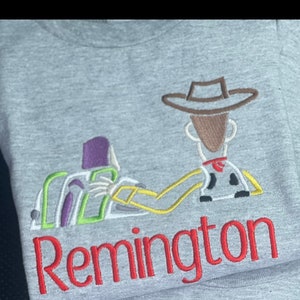 Buzz shirt, Woody shirt, Cowboy shirt, Astronaut shirt, Boys Cowboy Birthday shirt, Birthday shirt for boys