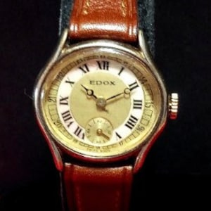 Vintage 1950&#39;s Swiss Edox Women&#39;s Wrist Watch, Swiss Edox Women&#39;s Watch, lady&#39;s Wristwatch, Vintage Watch