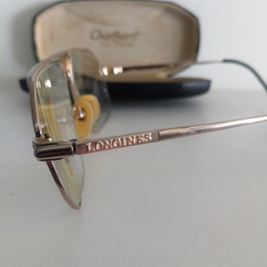 1970&#39;s Longines 0152 691 Pure Titanium men&#39;s eyeglasses, Longines 0152 pure titanium men&#39;s eyeglasses