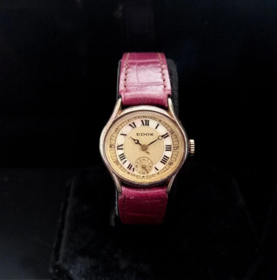 Vintage 1950's Swiss Edox Women's Wrist Watch, Sw… - image 9