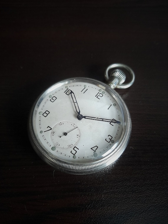 WW2 Revue Thommen GT pocket watch, Revue, GT (Gédéon Thommen), Revue Thommen Caliber 30