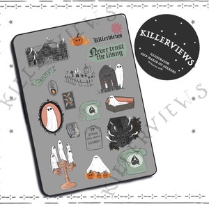 Ghost Club  Planner sticker sheet Halloween spooky ghosts