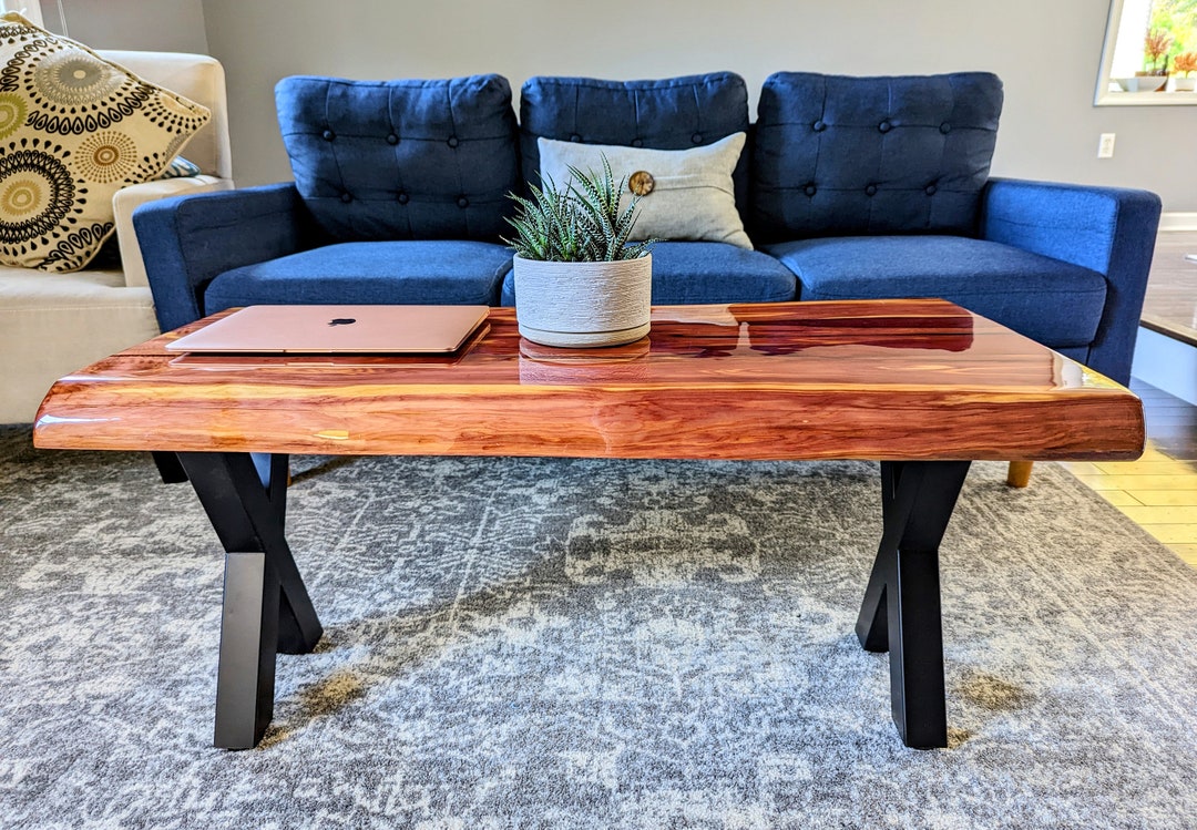 Red Cedar Coffee Table Etsy