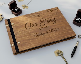Adventure Book Scrapbook Couples Gift for Boyfriend, Anniversary Gifts Couples, Personalized Gift, Valentines Day Gift for Him