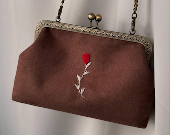 Gepersonaliseerde portemonnee met fotovoering, trouwportemonnee cadeau voor moeder, huwelijkscadeau moeder van de bruid, huwelijkscadeau moeder van de bruidegom, CustomClutch