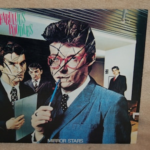 Fabulous Poodles Mirror Stars LP Record