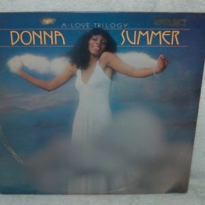 Donna Summer A Love Trilogy LP Record