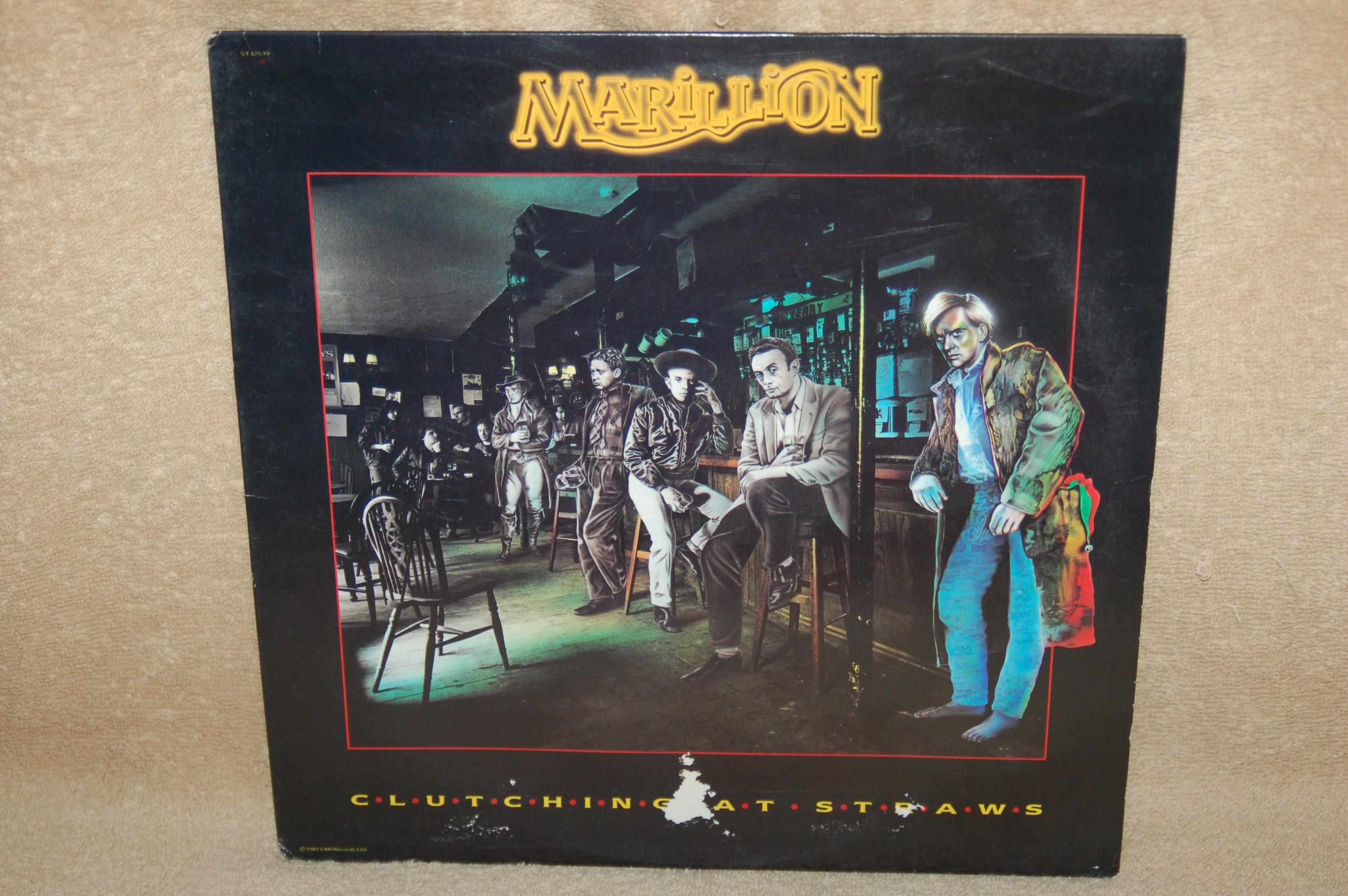 Marillion Clutching At Straws LP Record