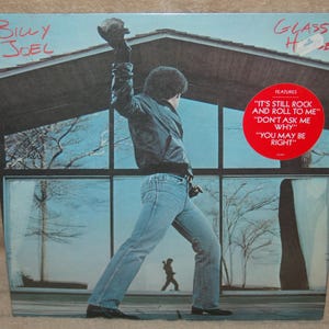 Billy Joel Glass Houses LP Record