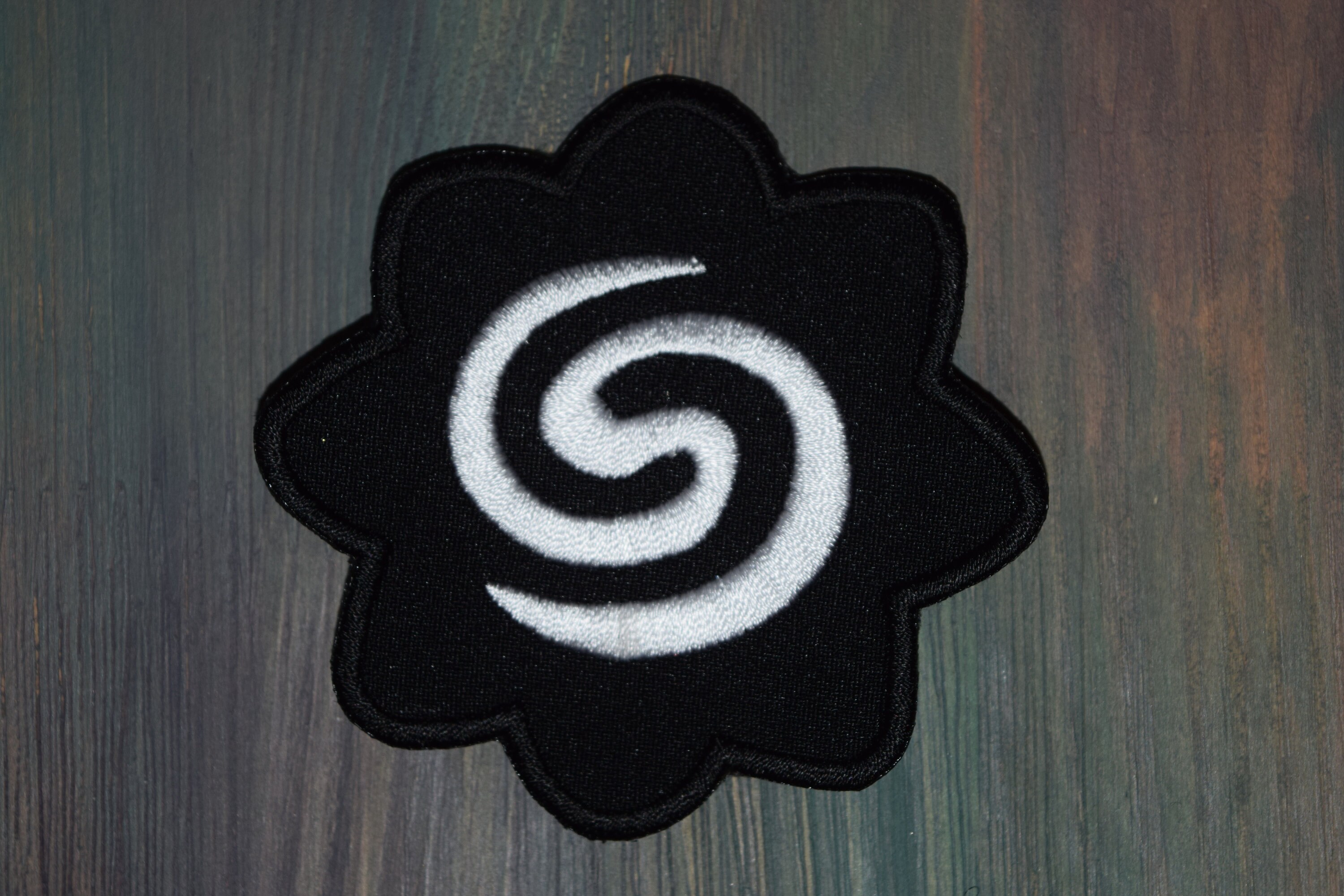 Borneo Rose Patch Bunga Terung Tribal Emblem Amulet Talisman Etsy