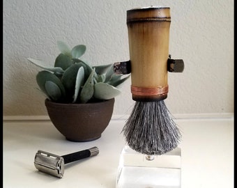 Handcrafted Horse Hair Wet Shave Brush