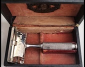 Antique Ever-Ready 24 14 Safety Razor and Original Box Made By American Safety Razor