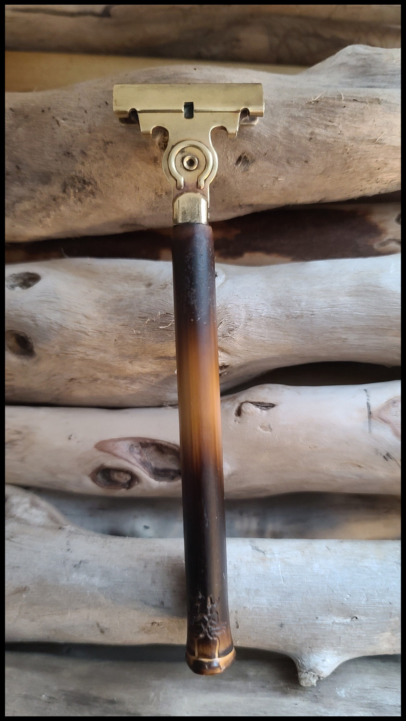 Vintage Schick Injector Razor Made in USA With Bamboo Handle Etsy