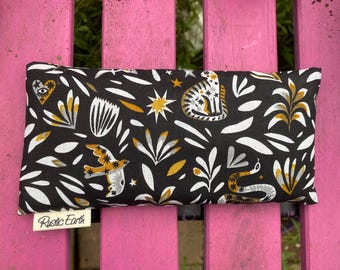 Handmade Eye Pillow – 100% Cotton, Flaxseed & Lavender | Relaxation, Meditation, Self-Care Gift