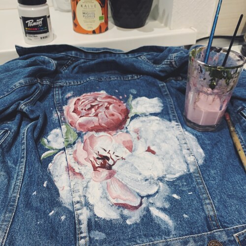 YOUR DESIGN / Hand painted jean jacket shops / Custom denim jacket