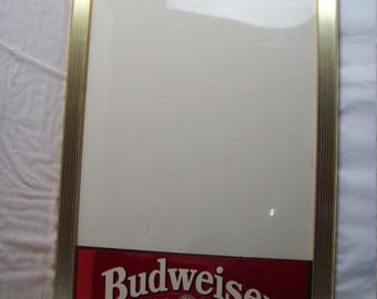 Budweiser Blue King Of Beers Sign Light Advertisement Neon Man Cave Pub Beer