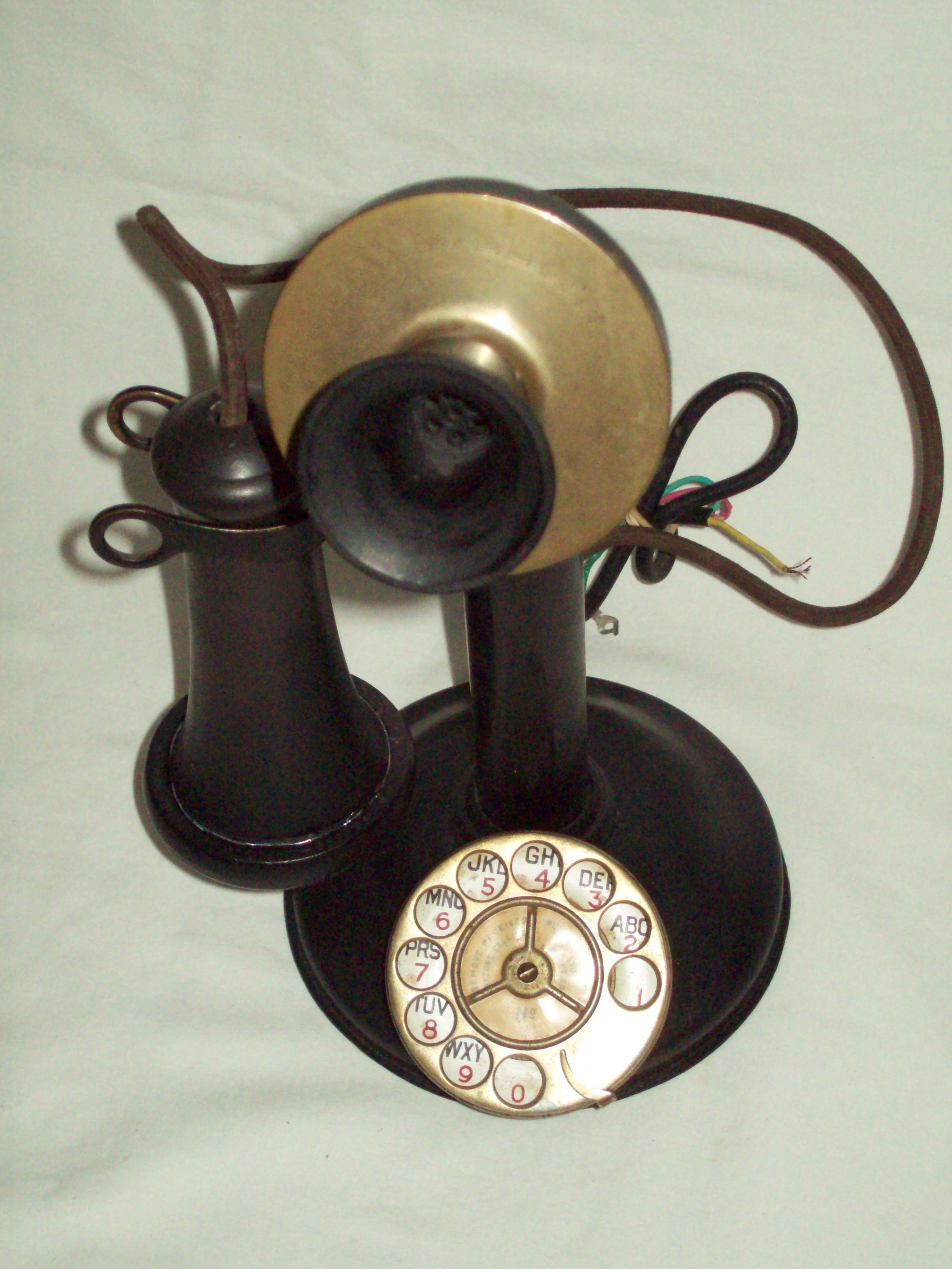 STROMBERG CARLSON　USA　卓上電話機　アンティーク ANTIQUE VINTAGE STROMBERG-CARLSON OAK WOOD DOUBLE BOX HOTEL