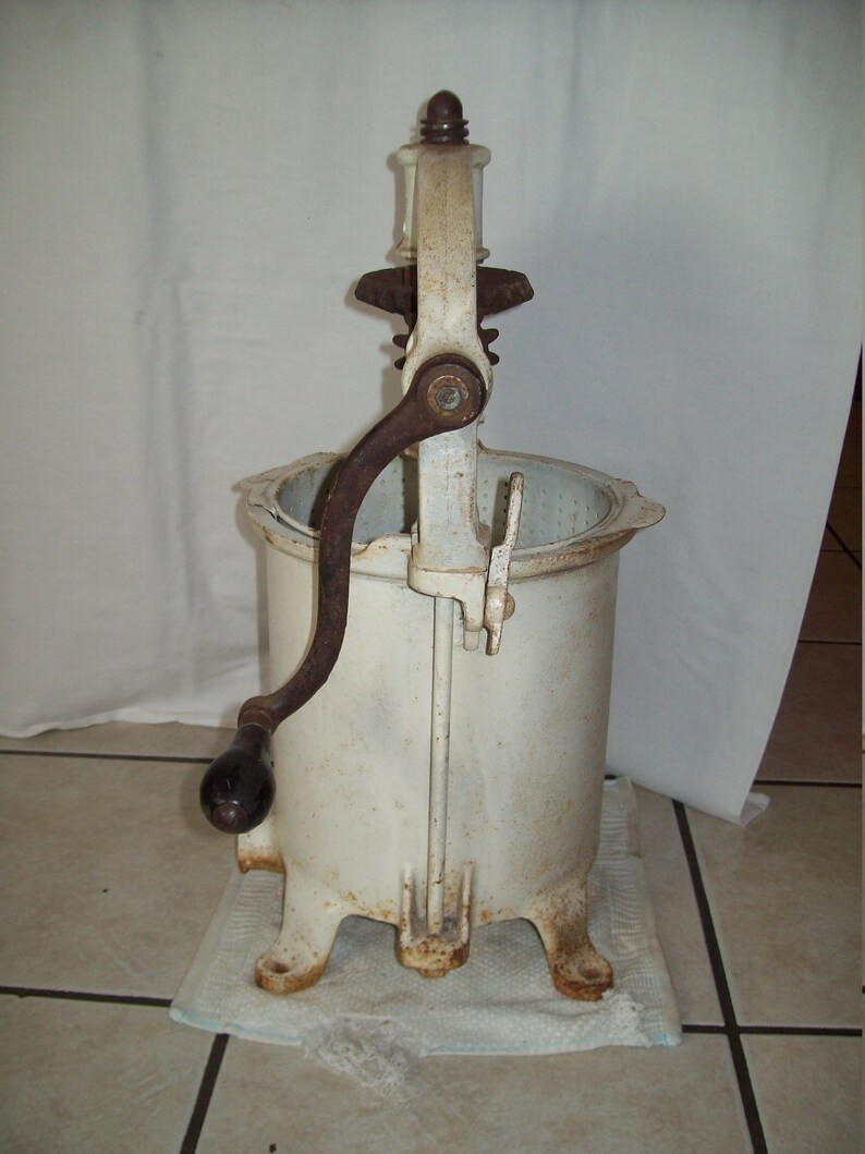 Antique Enterprise MFG Co.Sausage Stuffing Press / Hand Crank Etsy