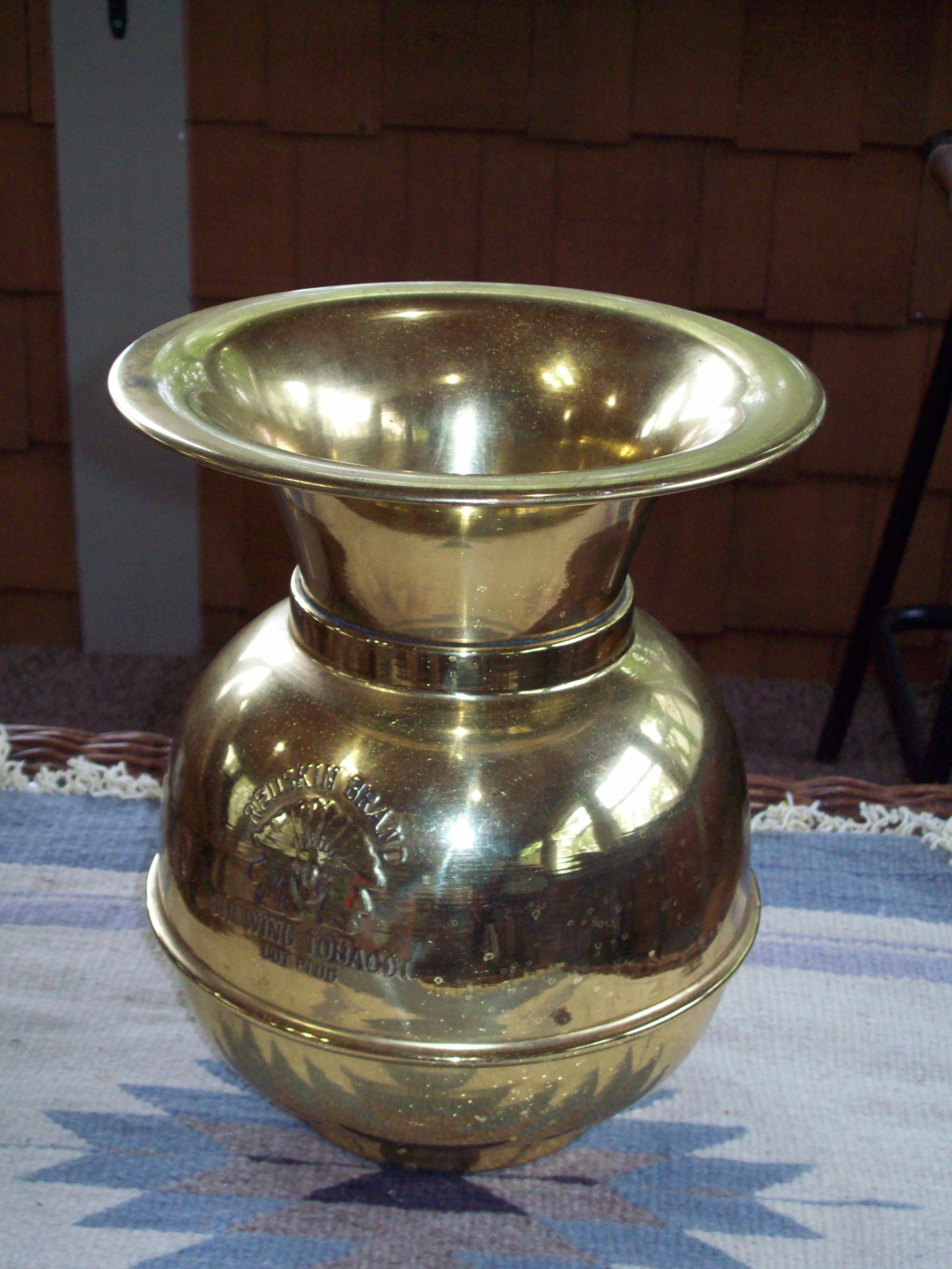 pony express chewing tobacco cut plug Vintage Vase 10" Vintage Chewing Tobacco Cut Plug