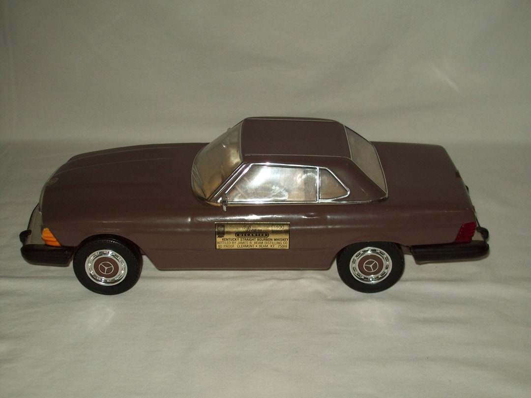 Vintage 1984 Jim Beam Mercedesbenz Whiskey Decanter empty Bottle