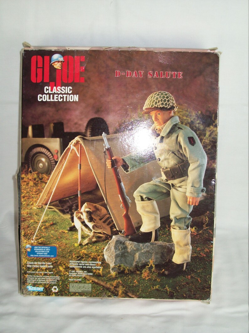 Set of Vintage GI Joe DDay Salute Action Figures Classic Etsy