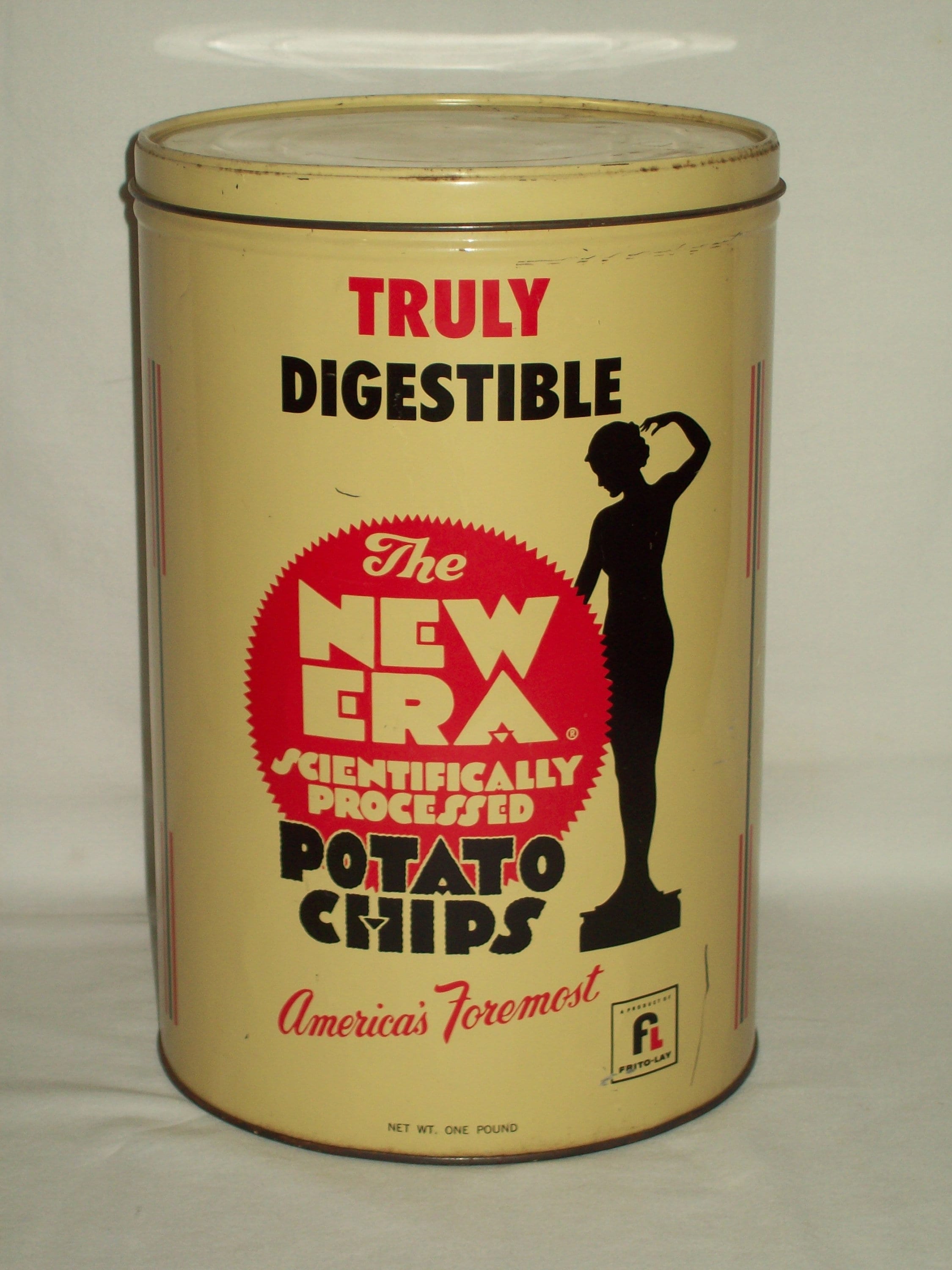 Vintage potato chip cans - Etsy 日本