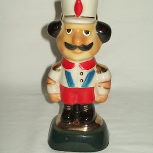 Vintage 1978 James Beam Collectable Figure ~ This Piece Does Display Well !