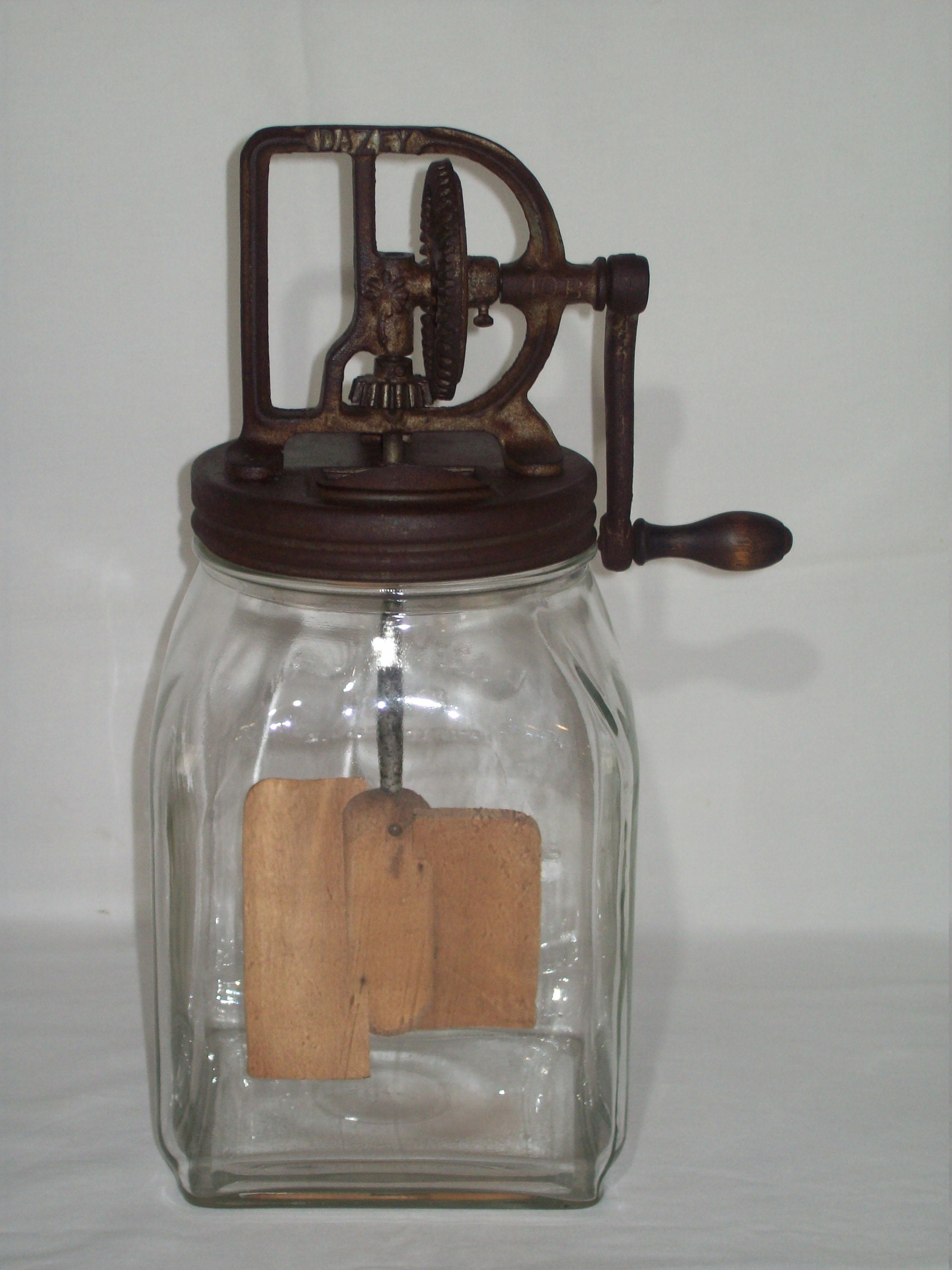 Antique Dazey No. 40B Hand Crank Butter Churn With Original Etsy