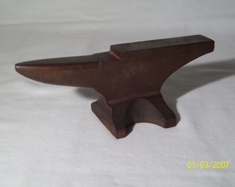 Vintage Miniature Anvil, Vintage Anvil, Soviet Anvil, Small Anvil